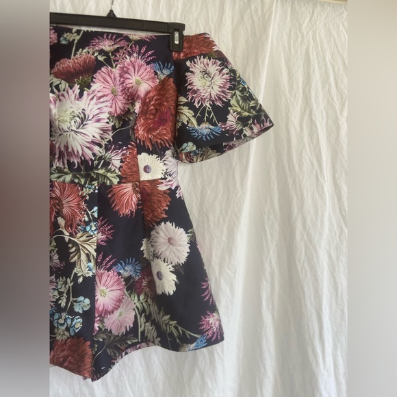 KEEPSAKE the Label Off-the-Shoulder Floral Romper Size Small - Picture 12 of 16